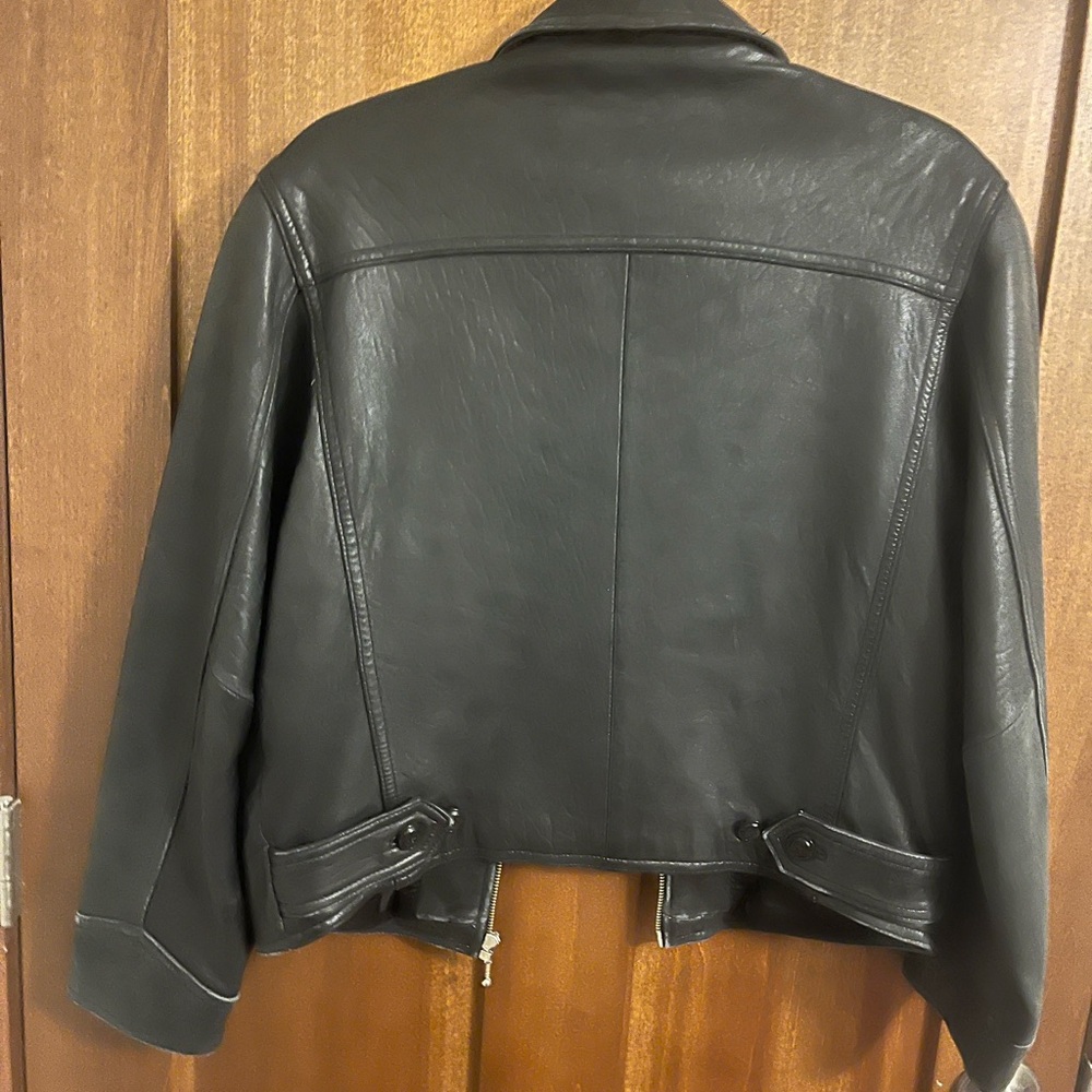 The Limited Black Leather Jacket - Picture 4 of 6